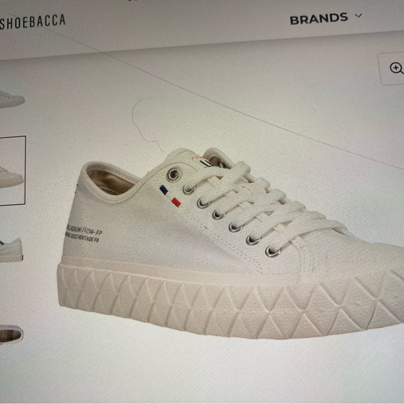 Vegan heritage vulcanized French unisex canvas tennis shoes. Great for summer. - Picture 4 of 4